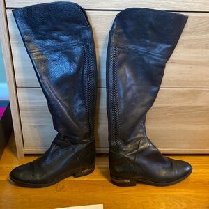 Women’s Vince Camuto over the knee leather boots size 71/2